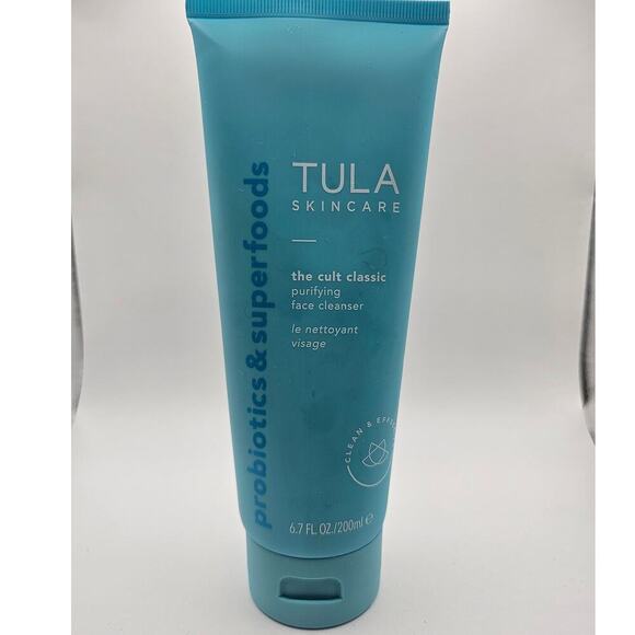 Tula Skincare The Cult Classic Purifying Face Cleanser 6.7oz SEALED - Picture 1 of 5